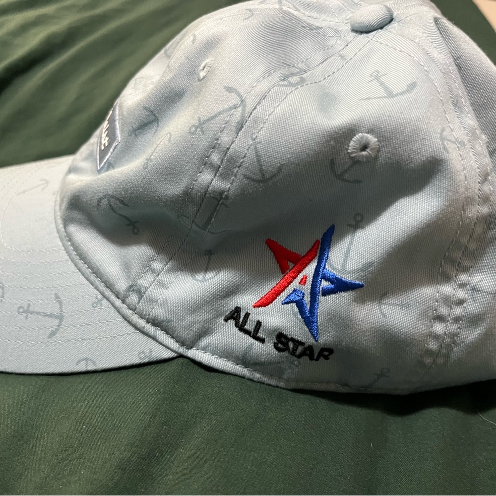 Titleist All Star Light Blue Cap with Anchor Design - Picture 2 of 7